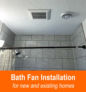 Bath Fan Installation Fort Atkinson WI